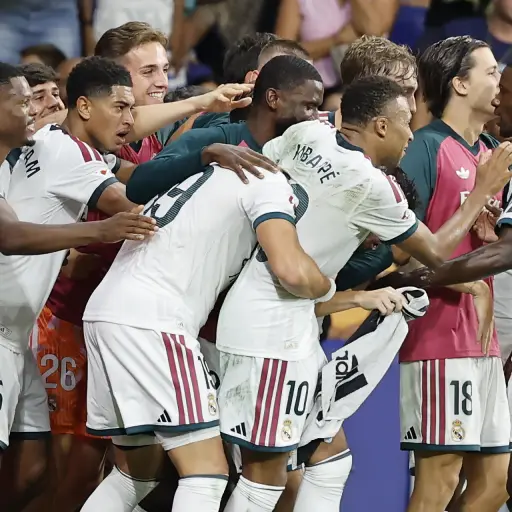 Celebración de Carlos Espí ante el Espanyol -EFE