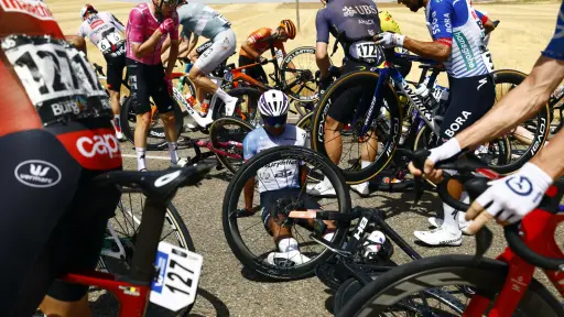 Sergio Chumil abandona la Vuelta a España tras dos etapas - Burgos BH