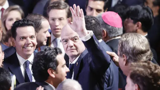 Gianni Infantino, presidente de FIFA