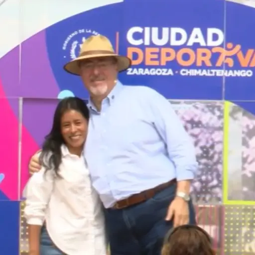 Presidente Bernardo Arévalo inauguró los trabajos de construcción de la Ciudad Deportiva en Zaragoza   