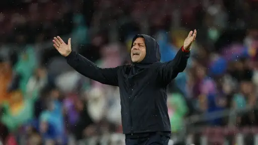 Hansi Flick, entrenador del Barcelona 