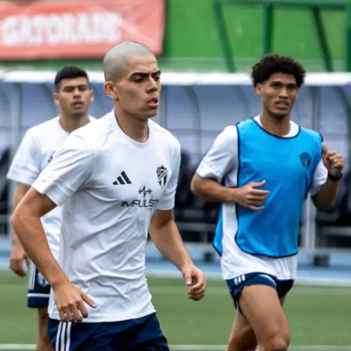 Comunicaciones y Guastatoya en trabajos previo al partido 