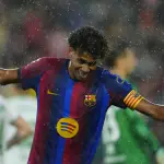 Lamine Yamal, jugador del Barcelona 