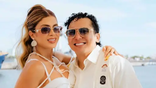 Edwin Luna y Kim Flores ,Instagram