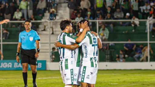 Celebración de Antigua GFC ante Suchitepéquez - Antigua GFC