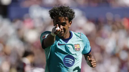 Lamine Yamal, jugador del Barcelona 