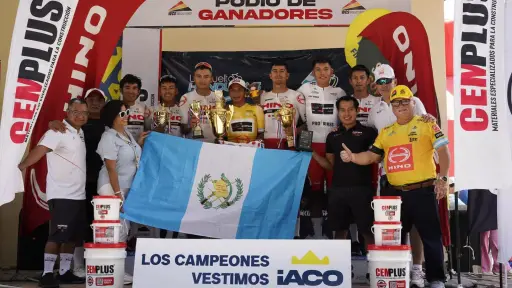 Guatemala cierra con broche de oro su participación en la Vuelta a Honduras 