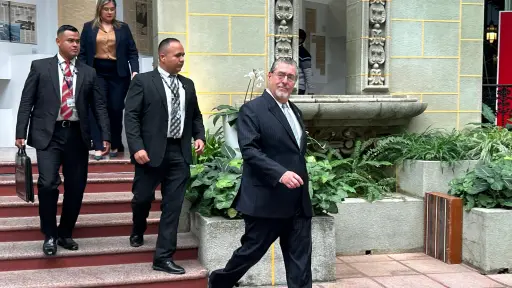 Bernardo Arévalo, presidente de la República de Guatemala - Omar Solís