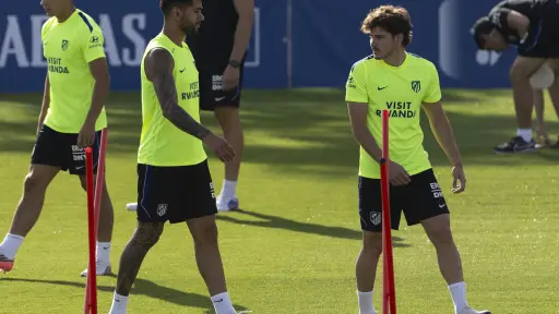 Julián Álvarez, jugador del Atlético Madrid 