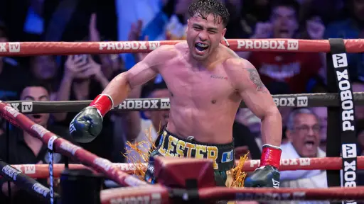 Lester Martínez, boxeador guatemalteco 