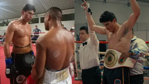 Wyatt Trujillo es un boxeador guatemalteco de 22 años que hace su nombre en la división supermediano 