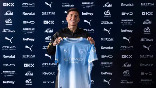 Enzo Fernández es nuevo jugador del Manchester City - Manchester City