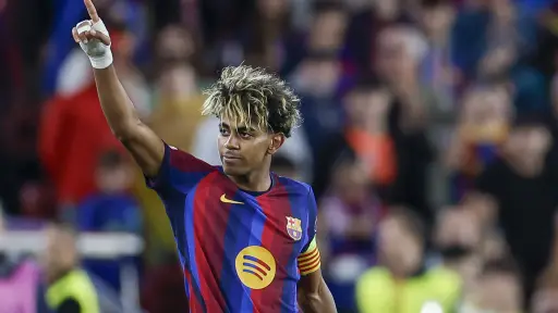 Lamine Yamal, jugador del Barcelona 