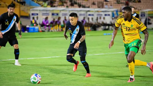 Partido entre Jamaica y Guatemala por la Liga de Naciones de Concacaf - Concacaf