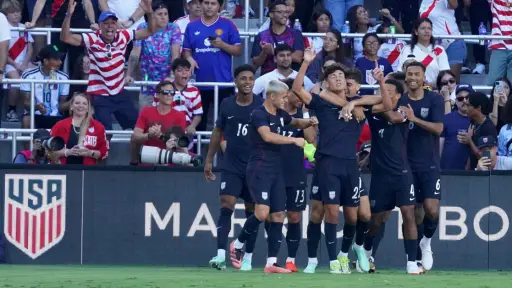 Triunfo de Estados Unidos sobre Perú 