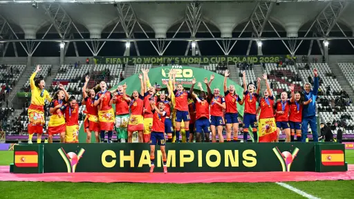 España campeón del Mundial Sub-20 Polonia 2026 
