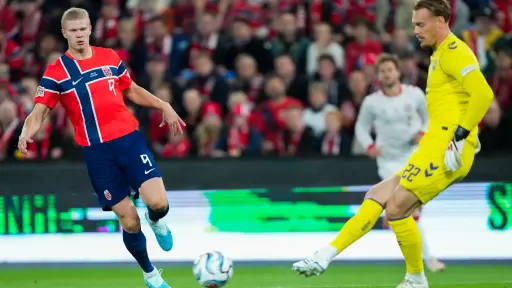Erling Haaland, jugador de selección de Noruega 