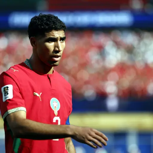 Achraf Hakimi durante el Mundial 2026 con Marruecos - EFE