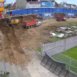 Instalan cámaras para seguir la remodelación del Estadio Mario Camposeco - Captura de pantalla