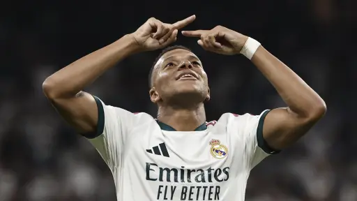 Kylian Mbappé, jugador del Real Madrid 