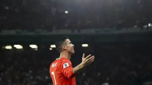Cristiano Ronaldo, jugador de Portugal  