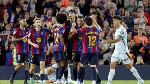 Barcelona iguala su mejor inicio liguero 