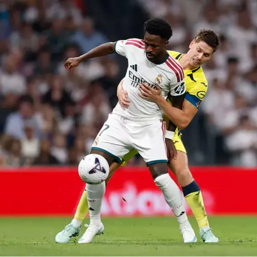 Vinícius en el partido entre Real Madrid y Villarreal - Real Madrid C.F.