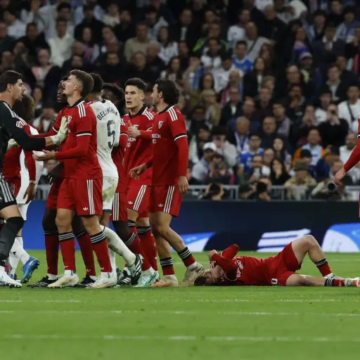 Conato de bronca en el partido entre Real Madrid y Sevilla por LaLiga - EFE