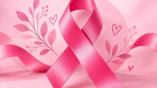 Lazo rosa Día Mundial contra el Cáncer de Mama ,Imagen ilustrativa 