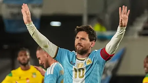Lionel Messi, jugador de Selección de Argentina 