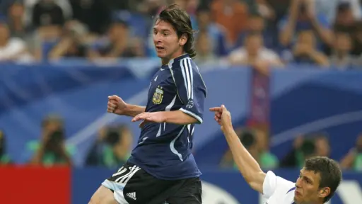 Lionel Messi, seleccionado de Argentina 