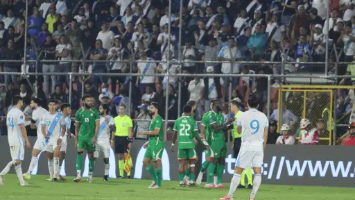Partido entre Guatemala y Surinam por la Liga de Naciones de Concacaf - Alex Meoño
