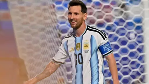 Lionel Messi, seleccionado de Argentina 