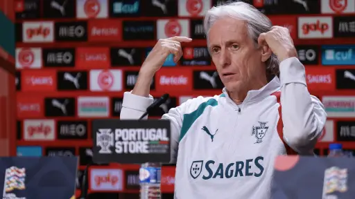 Jorge Jesus, técnico de la Selección de Portugal 