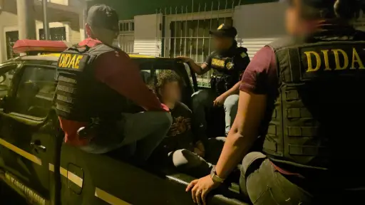 En otro operativo en la zona 2, la PNC detuvo a un presunto pandillero apodado 
