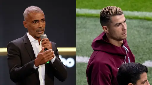 Romário apoya a Cristiano Ronaldo 