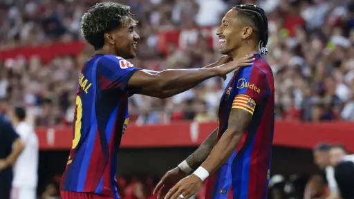 Raphinha, jugador del Barcelona 