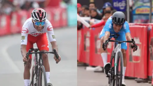 Yesid Pira conquistó la octava etapa de la Vuelta a Guatemala 2026, mientras Jhonatan Chaves aprovechó la cronoescalada para convertirse en el nuevo líder de la clasificación general - Alex Meoño