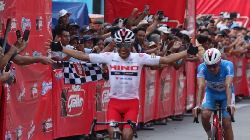 Wilson Chonay suma dos etapas de la Vuelta a Guatemala y es el mejor nacional 