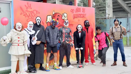 Disfraces de los jugadores de Municipal este Halloween 2026 - CSD Municipal
