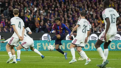 Lamine Yamal, jugador del Barcelona 