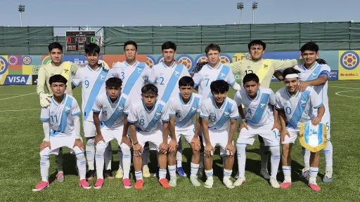 Selección sub-15 de Guatemala en Azerbaiyán - FFG