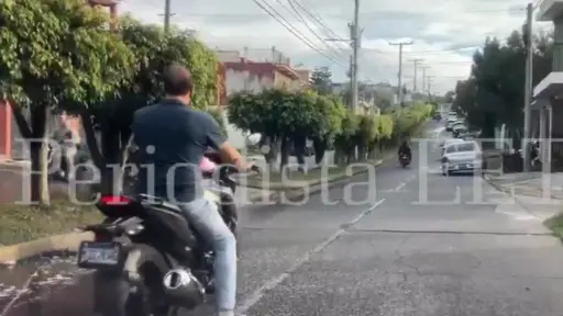 En las imágenes se ve a un hombre actuando de forma inapropiada contra un perro. ,Captura de pantalla.