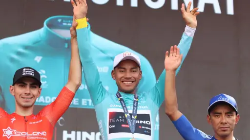 Wilson Chonay ganó en Coatepeque la tercera etapa de la Vuelta a Guatemala 