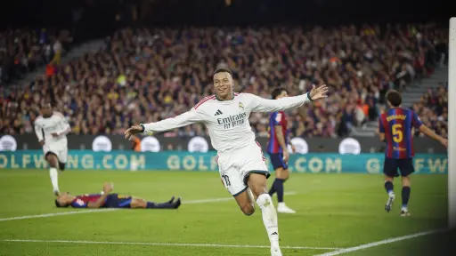 Kylian Mbappé, jugador del Real Madrid 