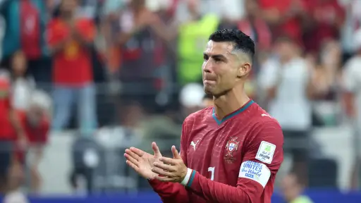 Cristiano Ronaldo, jugador de Portugal 