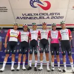 Sexteta del Best PC Ecuador que participó en la Vuelta a Venezuela 2026 