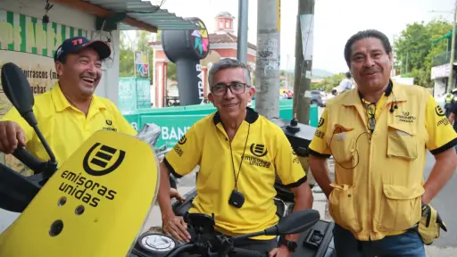 Las voces de El Mejor Equipo de Emisoras Unidas de Guatemala 