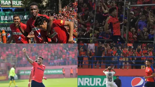 Momentos de los clásico en el estadio El Trébol 