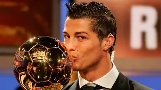 Cristiano Ronaldo fue el ganador del Balón de Oro en 2008 - instagram @cristiano